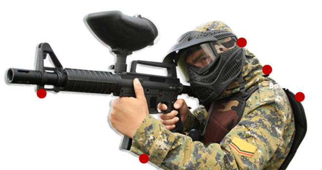 Paintball In Action - Limassol - Armour